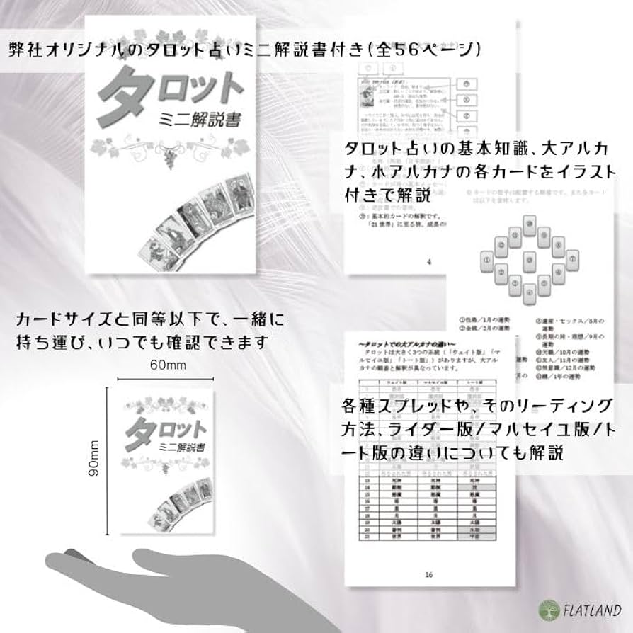インフィニティタロット　イタリア製タロット・解説書付き インフィニティタロット イタリア製タロット・解説書付き Amazon